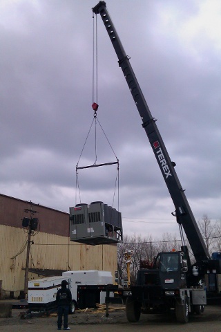 hoisting cranes 